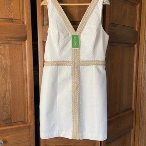 NWT Lilly Pulitzer Resort White Bentley Shift